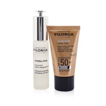 Cofre Dúo Hidra-Protector: Hidra-Hyal 30ml + UV-Bronze SPF 50 40ml
