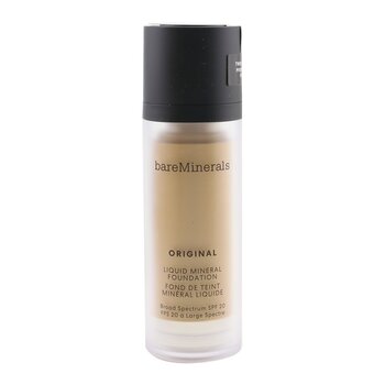 Base de maquillaje líquida mineral original SPF 20 - # 21 Bronceado neutro (para piel bronceada cálida con un tono dorado) (Fecha de vencimiento 07/2022)