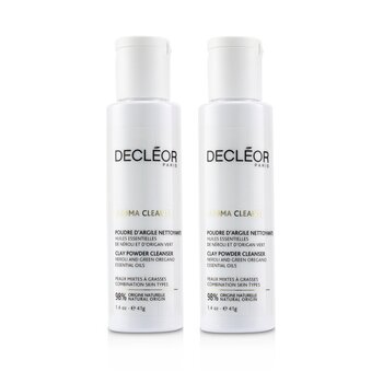 Decleor Aroma Cleanse Clay Powder Cleanser Duo Pack - For Combination Skin Types