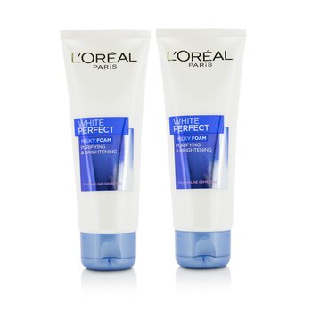 Dermo-Expertise White Perfect Purifica y Ilumina Espuma Láctea Dúo Pack