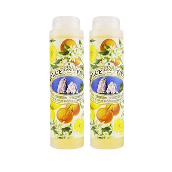Dolce Vivere Shower Gel Duo Pack - Capri - Orange Blossom, Frosted Mandarine & Basil