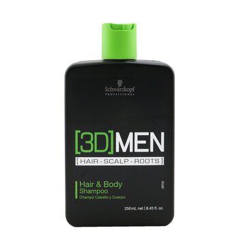 Schwarzkopf [3D] Men Hair & Body Shampoo