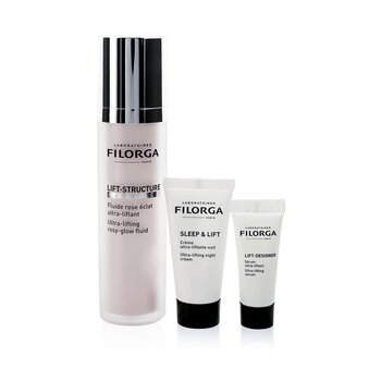 Filorga Programme Lift Intense Lift Effect Routine: Lift Structure Radiance 50ml + Lift-Designer 7ml + Sleep & Lift 15ml + bag