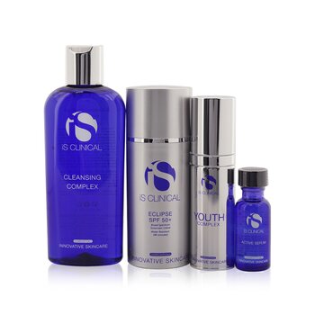 Colección Pure Renewal: Cleansing Compelx 180ml + Active Serum 15ml + Youth Complex 30g + Eclipse SPF 50 Sunscreen Cream 100g