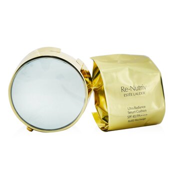 Re Nutriv Ultra Radiance Serum Cushion SPF 40 con Recarga Extra - # 1C0 Cool Porcelain (Sin Caja)