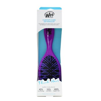 Cepillo desenredante para cabello grueso Custom Care - # Purple BWR830CCPR