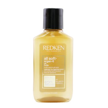Redken Aceite de argán All Soft Argan-6 (para cabello seco y quebradizo)