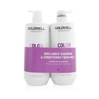 Dual Senses Color Brilliance Shampoo & Conditioner Paquete doble (Para cabello fino a normal)