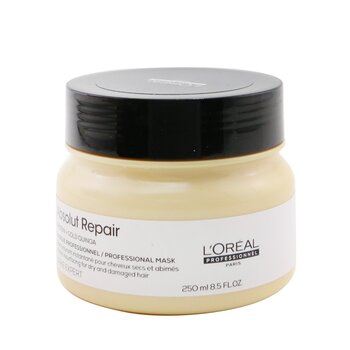 Professionnel Serie Expert - Absolut Repair Gold Quinoa + Protein Instant Resurfacing Mask (Para Cabello Seco y Dañado)