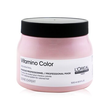 Professionnel Serie Expert - Mascarilla Vitamino Color Resveratrol Color Radiance System (Para Cabello Teñido) (Producto Salón)