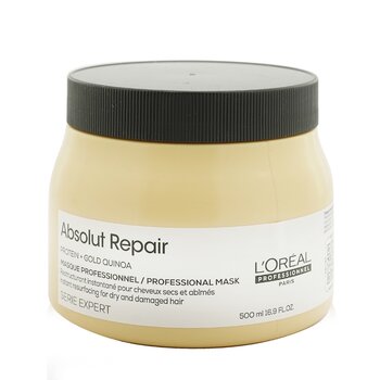 Professionnel Serie Expert - Absolut Repair Gold Quinoa + Protein Resurfacing Mask (Para Cabello Seco y Dañado)