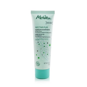 Melvita Nectar Pur Mask & Scrub - Mud Effect