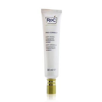 Concentrado intensivo rejuvenecedor antiarrugas Pro-Correct - Retinol RoC con ácido hialurónico (fecha de caducidad 09/2022)