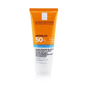 Anthelios Loción Hidratante Resistente al Agua SPF 50 (Para Piel Seca y Sensible, Sin Fragancia) (Fecha de Exp. 12/2022)