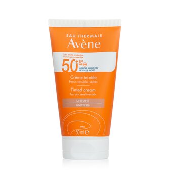 Crema con Color Muy Alta Protección SPF50+ - Para Piel Seca Sensible