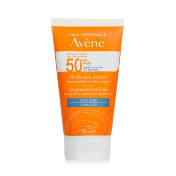 Fluido Sin Fragancia Muy Alta Protección SPF50+ - Para Pieles Sensibles Normales A Mixtas