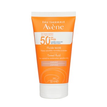 Avene Fluido con color de muy alta protección FPS 50+ - Para pieles sensibles normales a mixtas