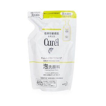 Curel Sebum Trouble Care Foaming Facial Wash Refill