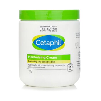 Cetaphil Moisturising Cream 48H - For Dry to Very Dry, Sensitive Skin