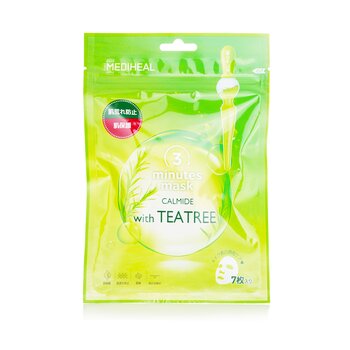 Mediheal 3 Minutes Mascarilla Calmide with Tea Tree (Japan Version)