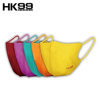 HK99 (Tamaño normal) MÁSCARA 3D (30 piezas) Rainbow