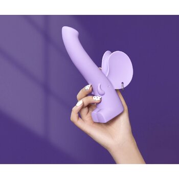ISSW - Monster Pub cute mammoth G-spot Sex Toys (Purple)