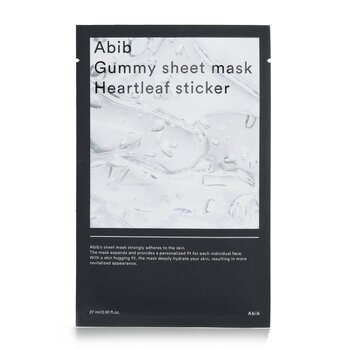 Abib Gummy Sheet Mascarilla - Heartleaf Sticker