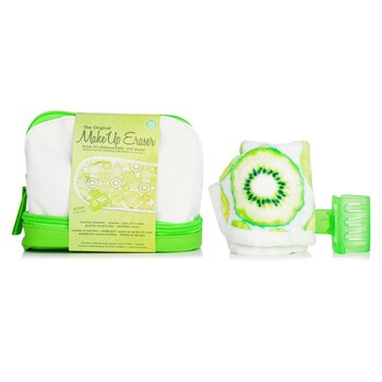 Set Key Lime (1x Toallita para Borrar Maquillaje + 1x Pinza para el Cabello + 1x Bolsa)