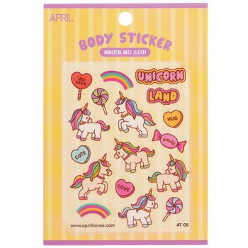 April Korea April Body Sticker - # AT 05