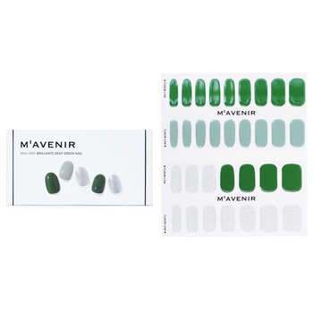 Adhesivo para Uñas - # Brillante Uñas Verde Profundo