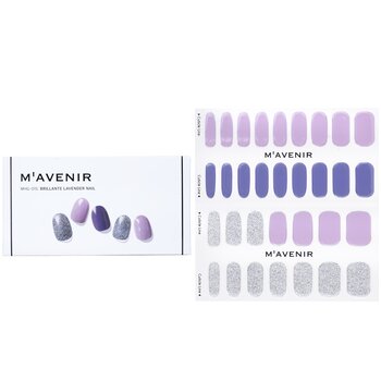 Adhesivo para Uñas - #Brillante Uñas Lavanda