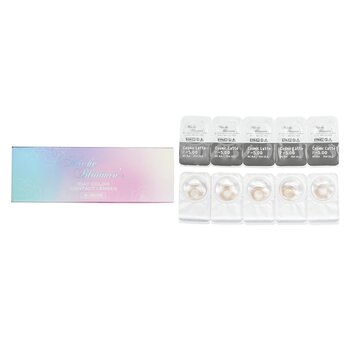 Lentes de contacto de color Iris Glow de 1 día (502 Cosmic Latte) - - 5.00