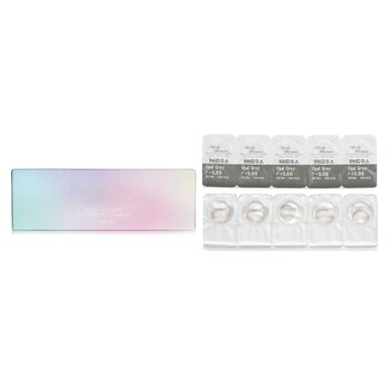 Lentes de contacto de color Iris Glow de 1 día (506 gris ópalo) - - 3.00