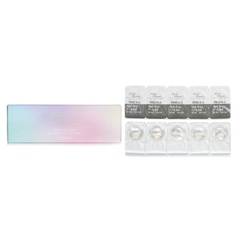 Lentes de contacto de color Iris Glow de 1 día (506 gris ópalo) - - 5.00