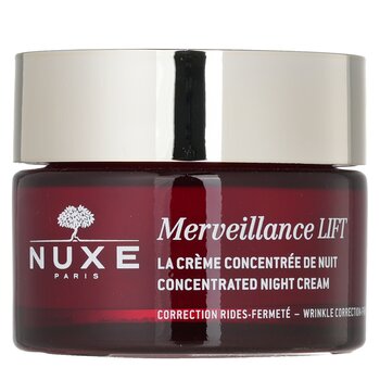 Crema de noche reafirmante correctora de arrugas concentrada Lift de Merveillance