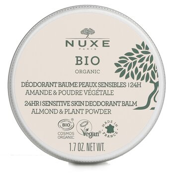 Bálsamo Desodorante Bio Organic 24HR Piel Sensible