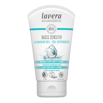 Basis Sensitiv Gel Limpiador - Aloe Vera y Jojoba Orgánicos (Para Piel Normal y Mixta)