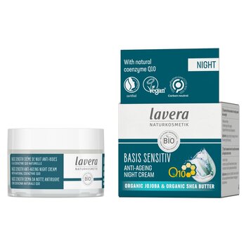 Basis Sensitiv Q10 Crema de noche antiedad