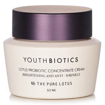 Crema concentrada probiótica de loto de Youth Biotics