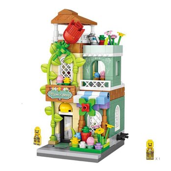 Loz LOZ Mini Blocks - Flower Shop Building Bricks Set