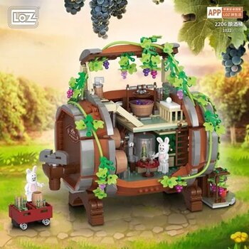 LOZ Mini Block - Año del Conejo Barril de Vino