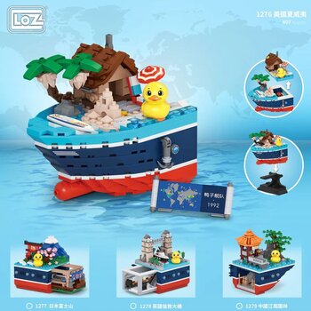 LOZ Duck Fleet Series - Monte Fuji