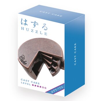 Hanayama | Cake Hanayama Metal Brainteaser Puzzle Mensa Clasificado Nivel 4