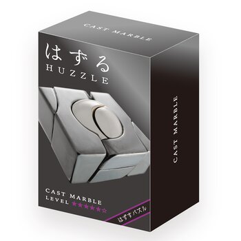 Hanayama | Mármol Hanayama Metal Brainteaser Puzzle Mensa Clasificado Nivel 5