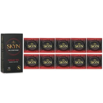 Condones sin látex de sensación intensa 10 piezas