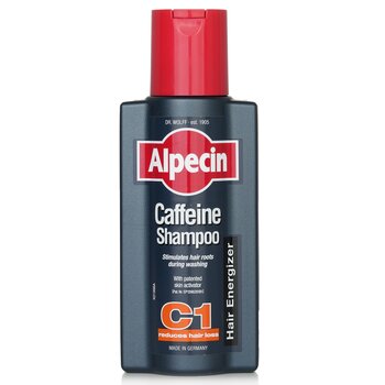Champú para el cabello con cafeína C1 (reduce la caída del cabello)