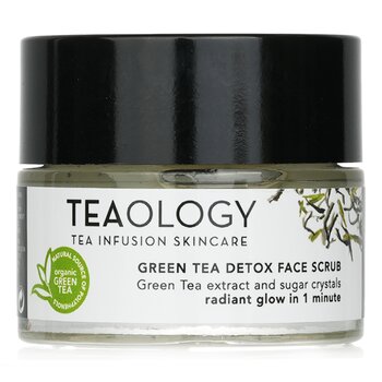 Exfoliante facial desintoxicante de té verde