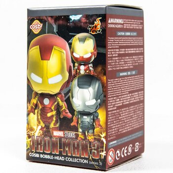 Iron Man 3 - Colección Iron Man Cosbi Bobble-Head (Serie 3) (Caja ciega individual)