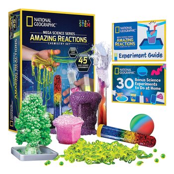 Explorer Science Series - Kit de química de reacciones asombrosas