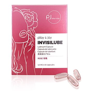 InvisiLube Cápsula Lubricante de Silicona - Rosa 10 uds